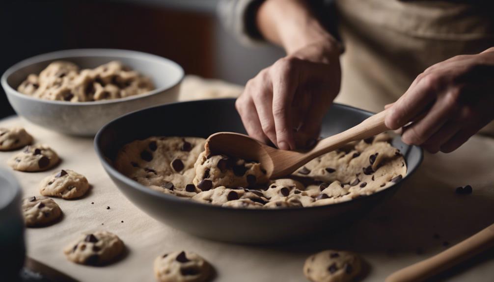 baking cookies with love