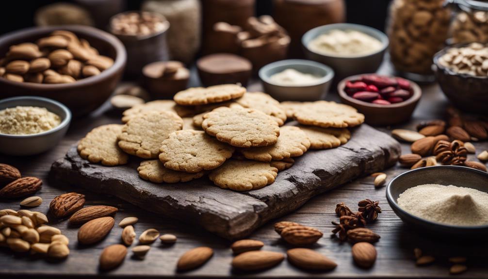 delicious baking with almonds