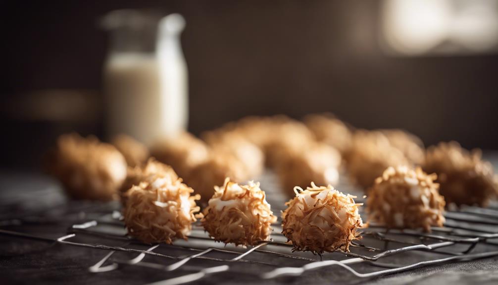 delicious coconut cookie treat