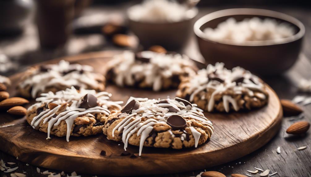 delicious protein packed almond cookies