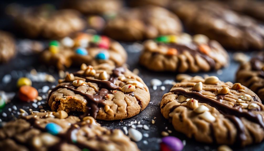 tempting peanut butter cookies