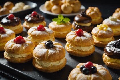 exploring choux pastry delights