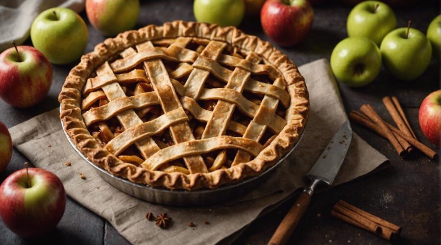 perfecting apple pie baking