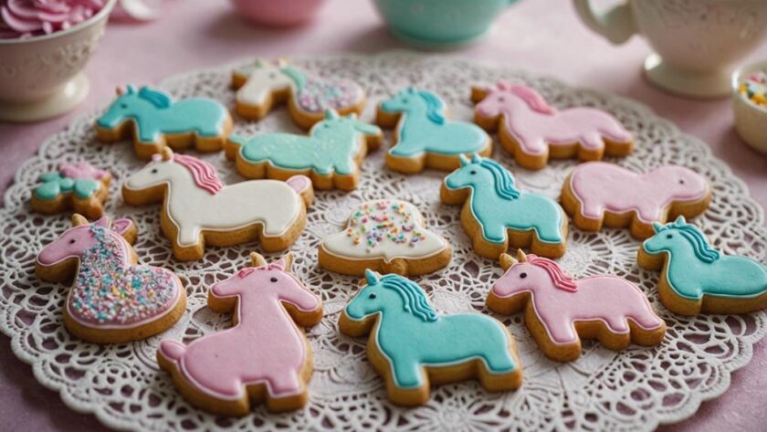 adorable animal cookies frosted