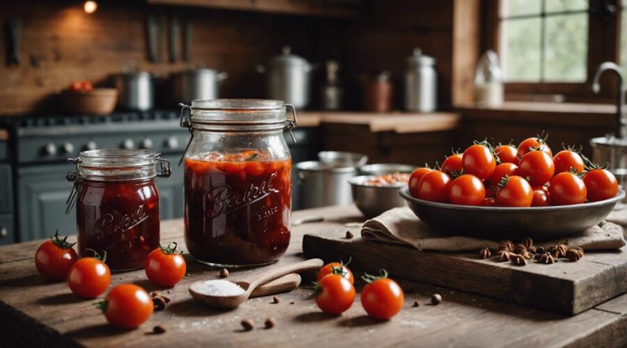 canning cherry tomato jam