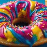 colorful doughnuts with flair