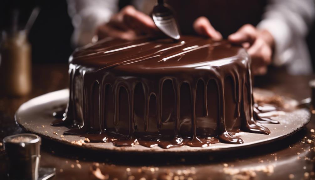 decadent chocolate ganache sauce