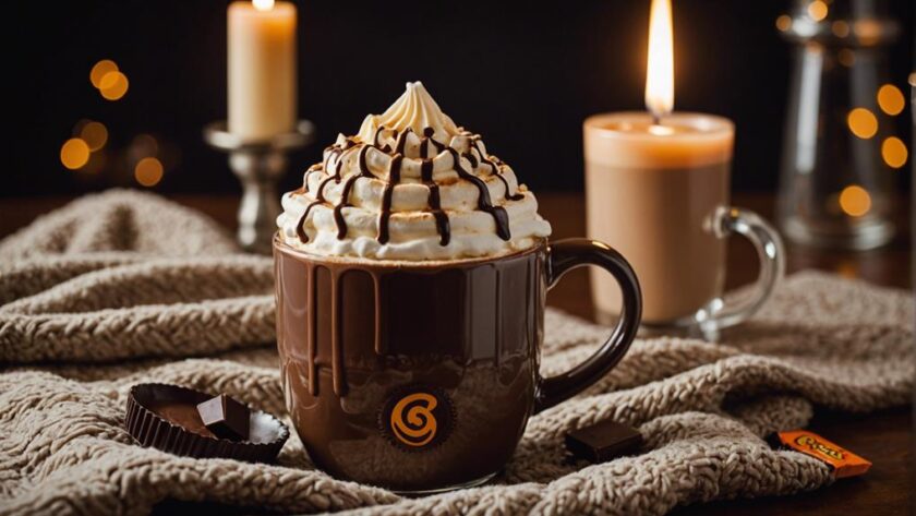 decadent reese s hot cocoa