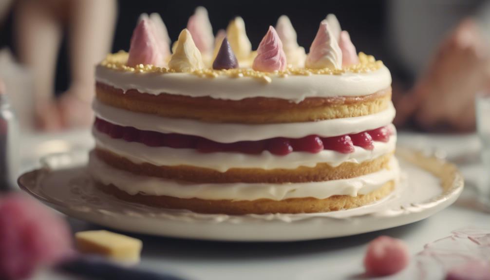 delicate swedish princess cake