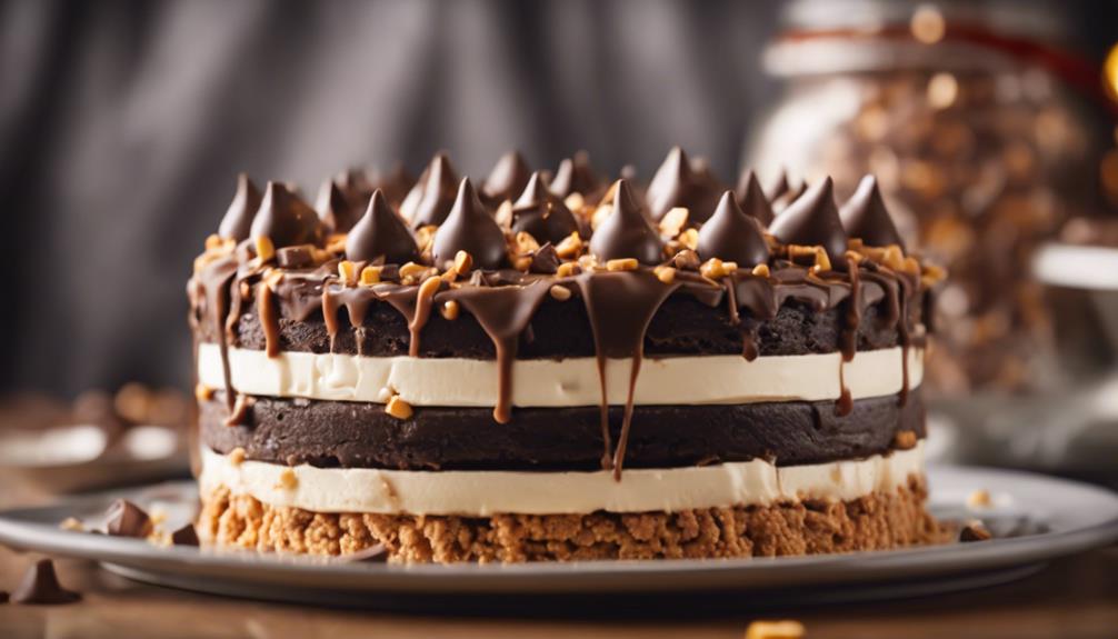 delicious layered dessert creation