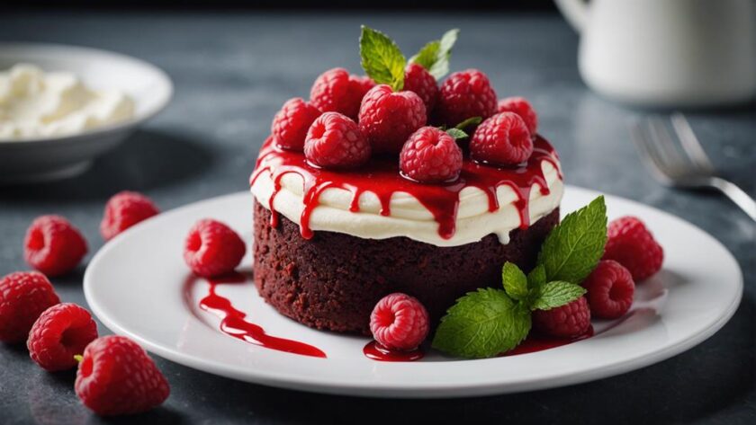 delightful red velvet treat