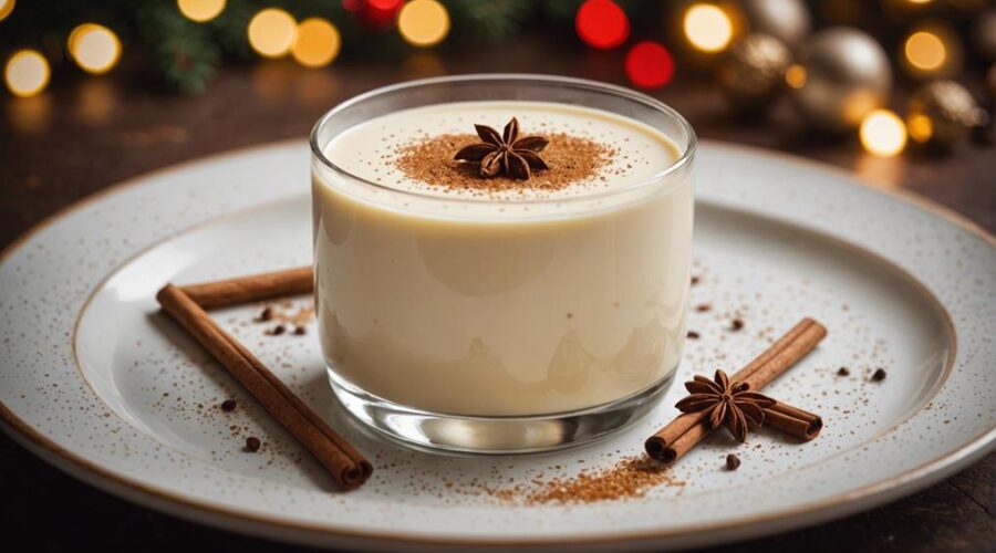 eggnog panna cotta recipe