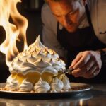 flamboyant baked alaska creation