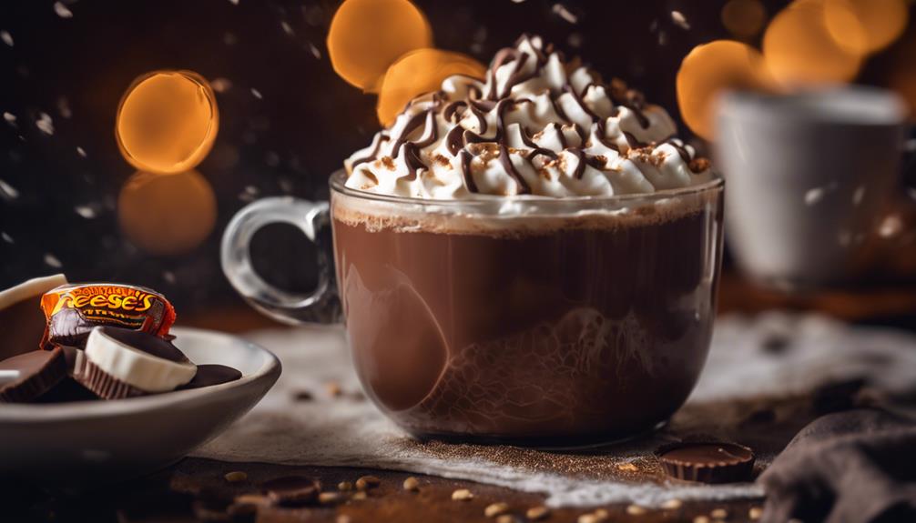 irresistible reese s hot chocolate