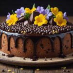 mouth watering chocolate chip cake