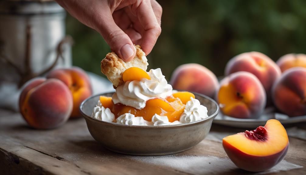 peach themed recipe storage solution