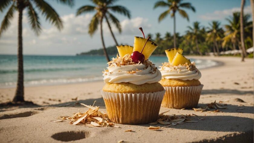 pina colada cupcakes recipe