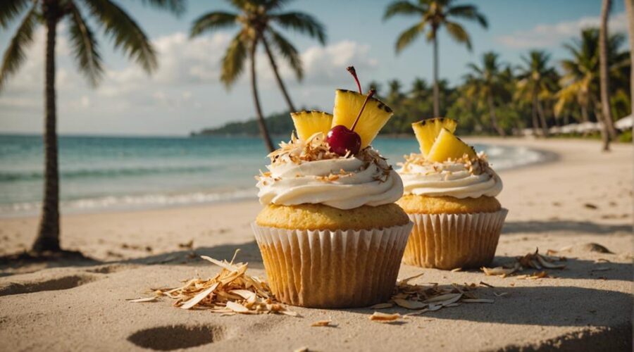 pina colada cupcakes recipe