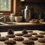 pinecone cookie molds baking