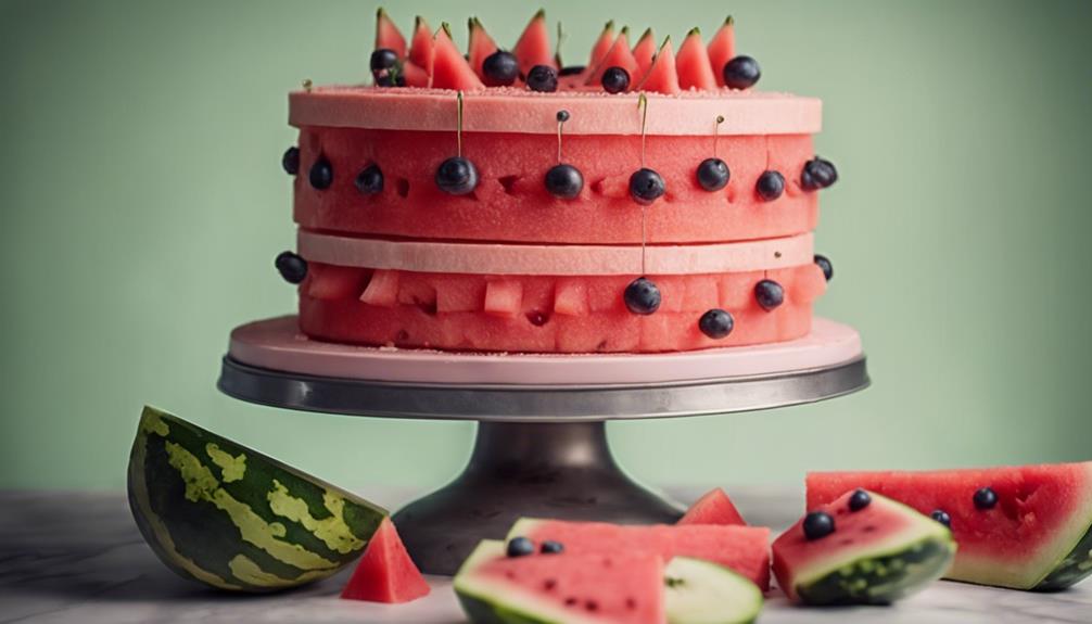 watermelon cake making guide