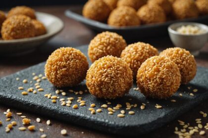 delving into sesame balls