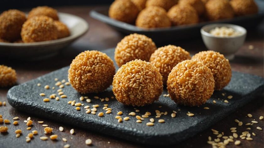 delving into sesame balls