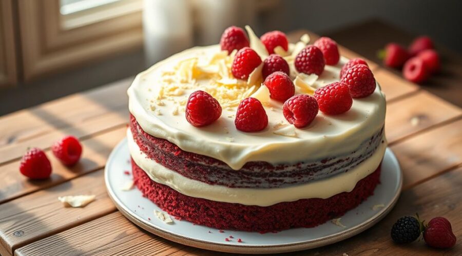 buttermilk free red velvet cake