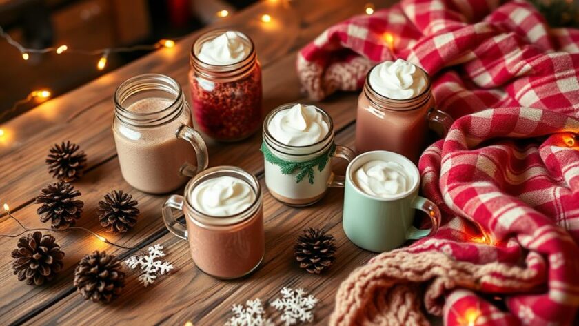 cozy homemade hot cocoa