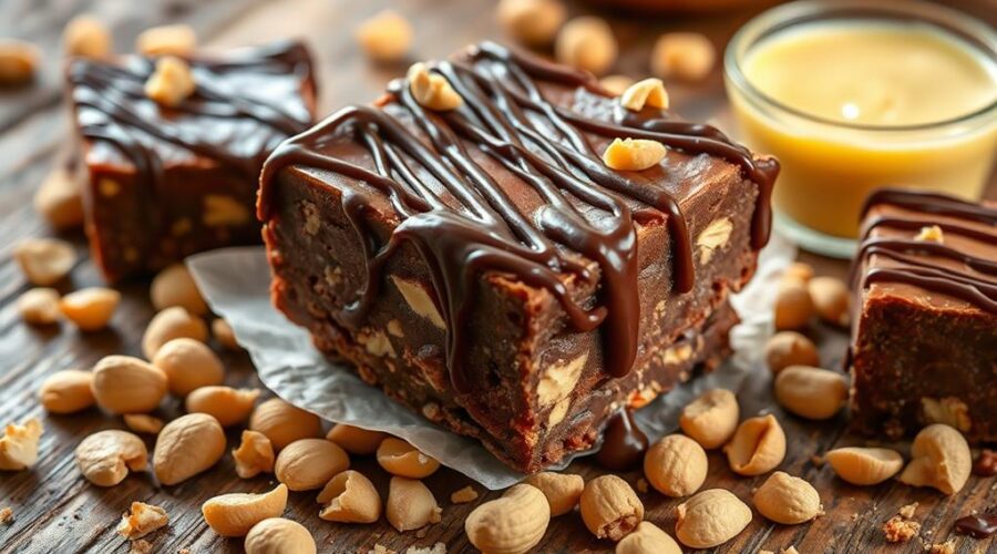 creamy chocolate peanut butter fudge