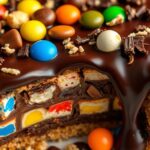 decadent candy bar pie