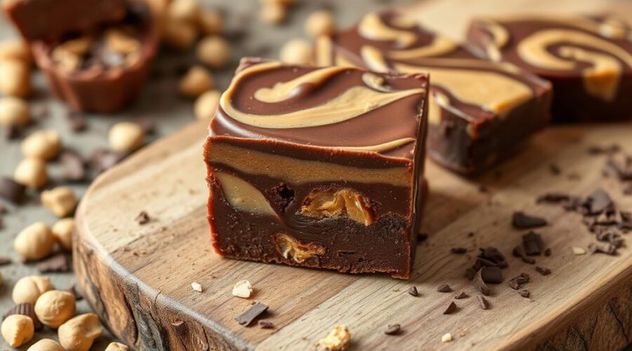 decadent peanut butter fudge