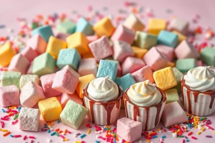 delicious mini marshmallow treats