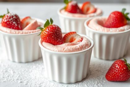 fluffy strawberry souffle recipe