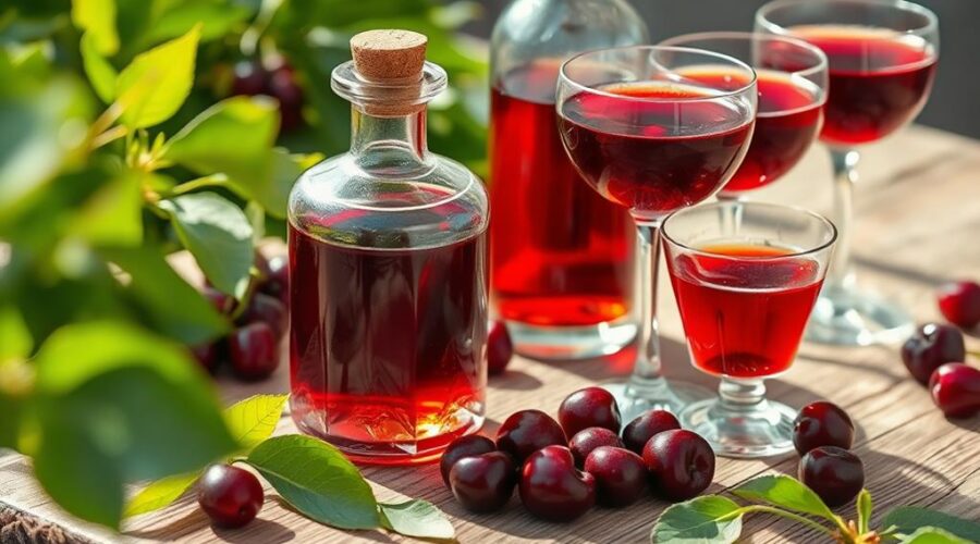 sweet cherry liqueur recipe