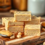 three ingredient peanut butter fudge