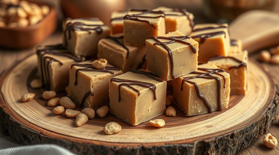 three minute peanut butter fudge