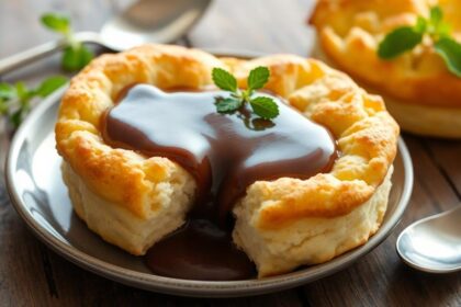 biscuits with chocolate gravy