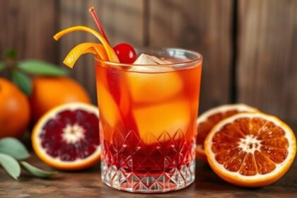 bright twist classic cocktail