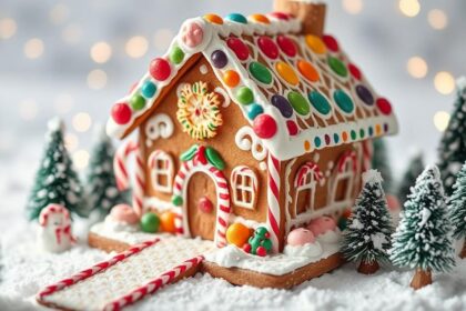 build and decorate gingerbread