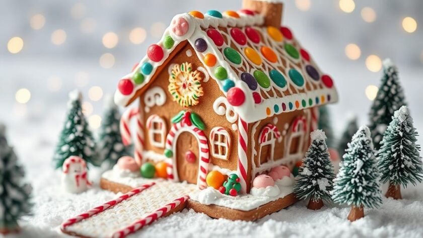 build and decorate gingerbread