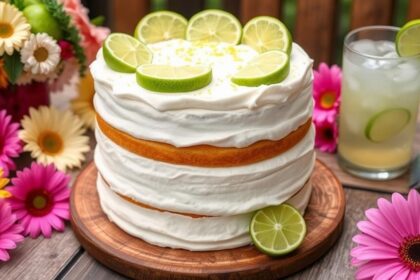 citrus flavored summer dessert