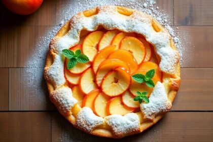 classic french apple tart