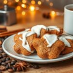 cozy holiday gingerbread cookies