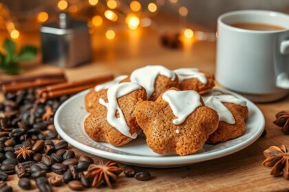 cozy holiday gingerbread cookies