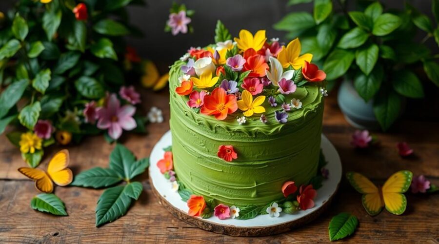 creative green cake recipes