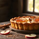 delicious rustic apple tart