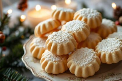 deliciously soft shortbread cookies