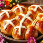 easter hot cross buns