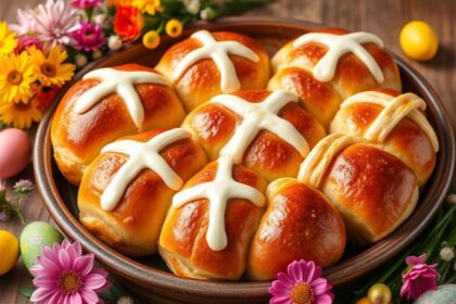 easter hot cross buns