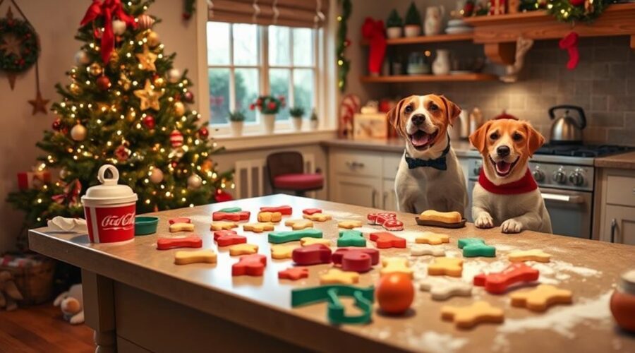 festive dog cookie recipe